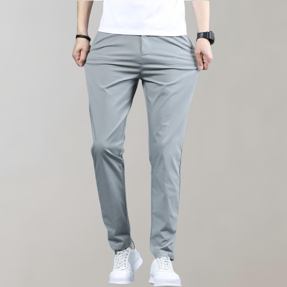 Men’s Comfortable Slim-Fit Casual Pants