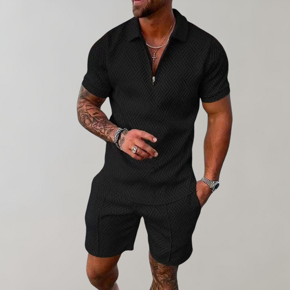 Mune Fashion | Polo and Shorts Set for Men