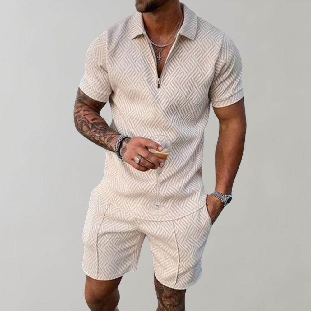 Mune Fashion | Polo and Shorts Set for Men