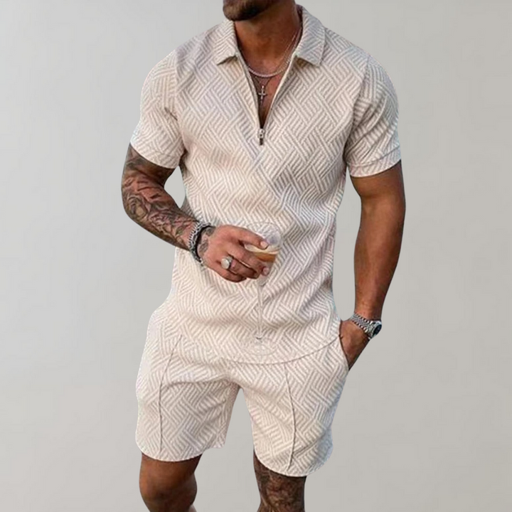 Mune Fashion | Polo and Shorts Set for Men