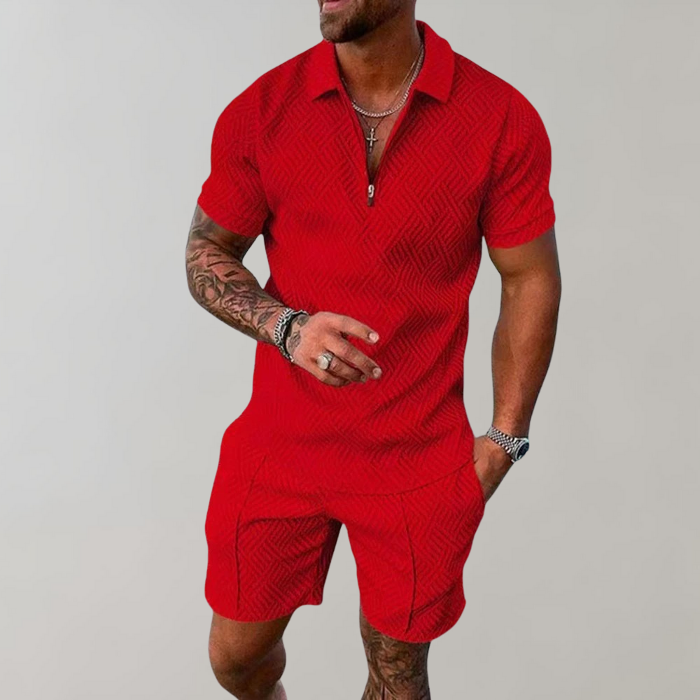 Mune Fashion | Polo and Shorts Set for Men