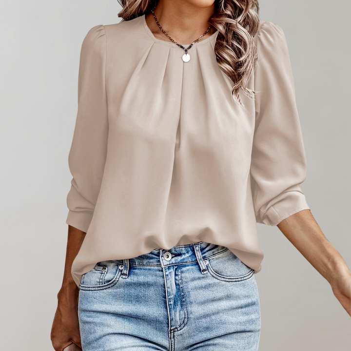 Mune Fashion | Well-groomed satin blouse for women