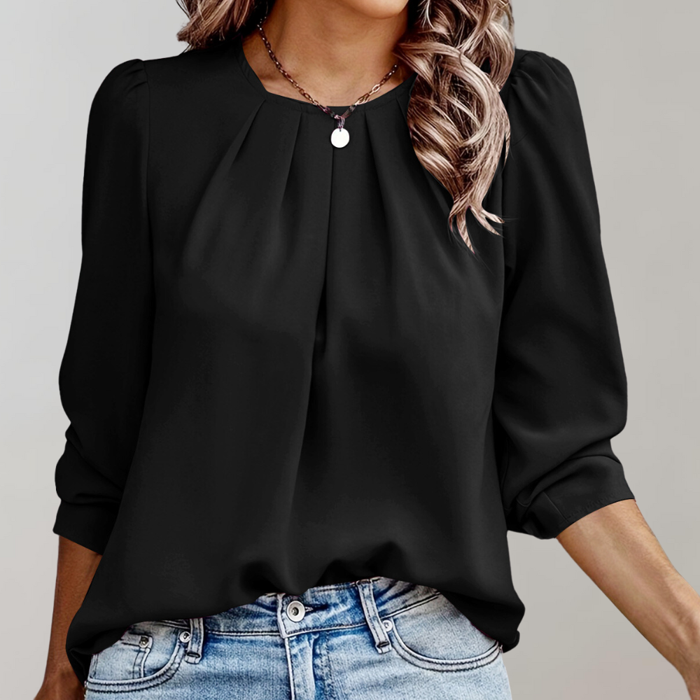 Mune Fashion | Well-groomed satin blouse for women
