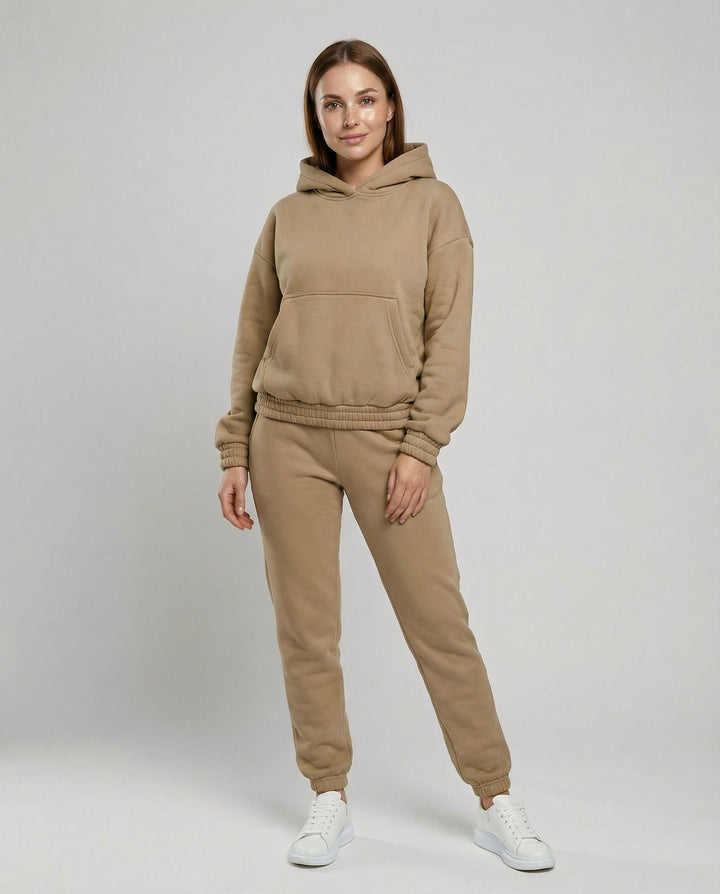Retro Tracksuit Women Cotton