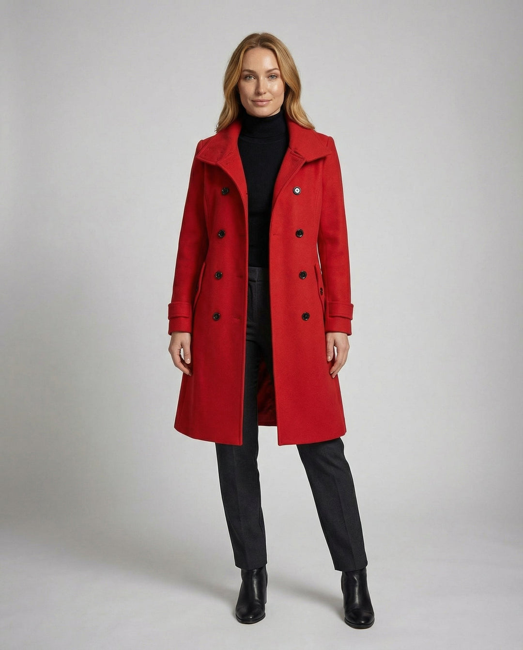 Warm Women's Trench Coat Elegant