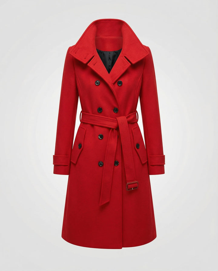 Warm Women's Trench Coat Elegant