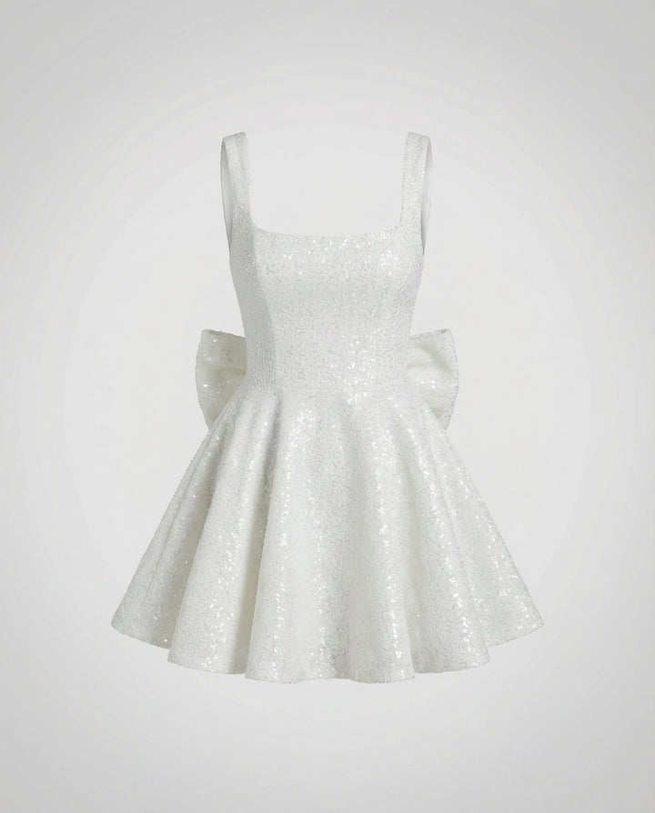 Personalizable Bow Party Dress | Mune Fashion