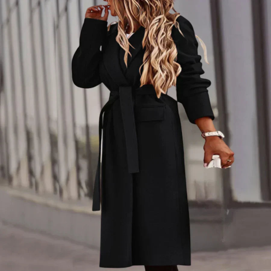Mune | Elegant Women's Jacket with Stylish Belt