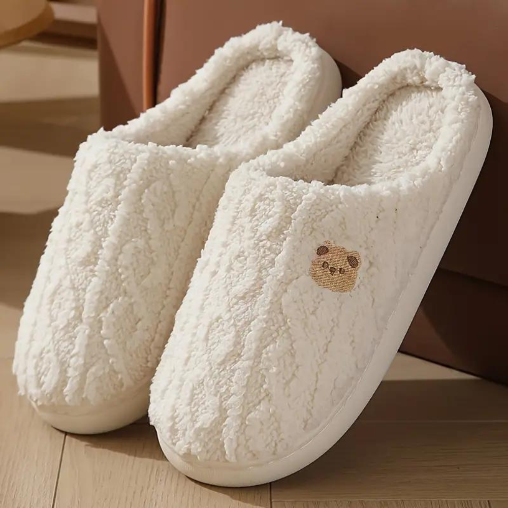 Mune | Warm Comfortable Winter Slipper with Funny Print