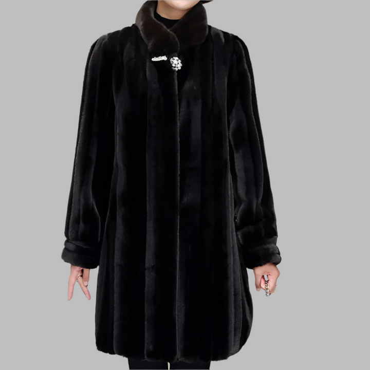 Mune | Long with Stand-Up Collar for Women Ideal for Winter