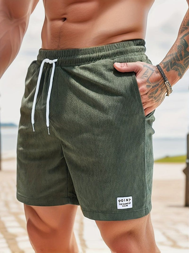 Mune Fashion | Casual Cord Men's Shorts with Drawstring