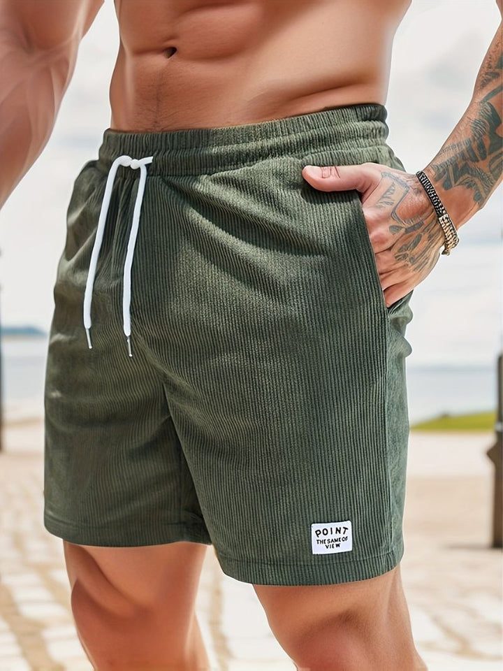 Mune Fashion | Casual Cord Men's Shorts with Drawstring