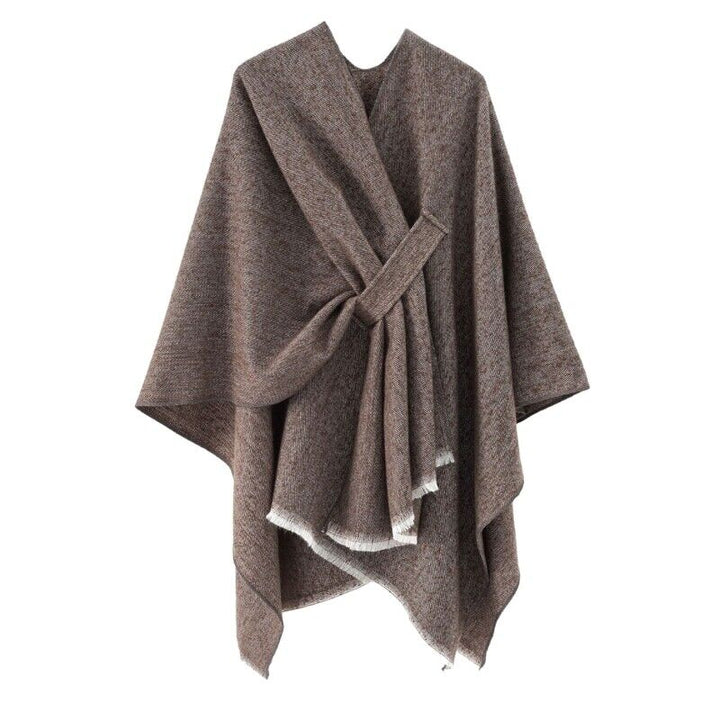 Mune | Cashmere Poncho Retro & Stylish