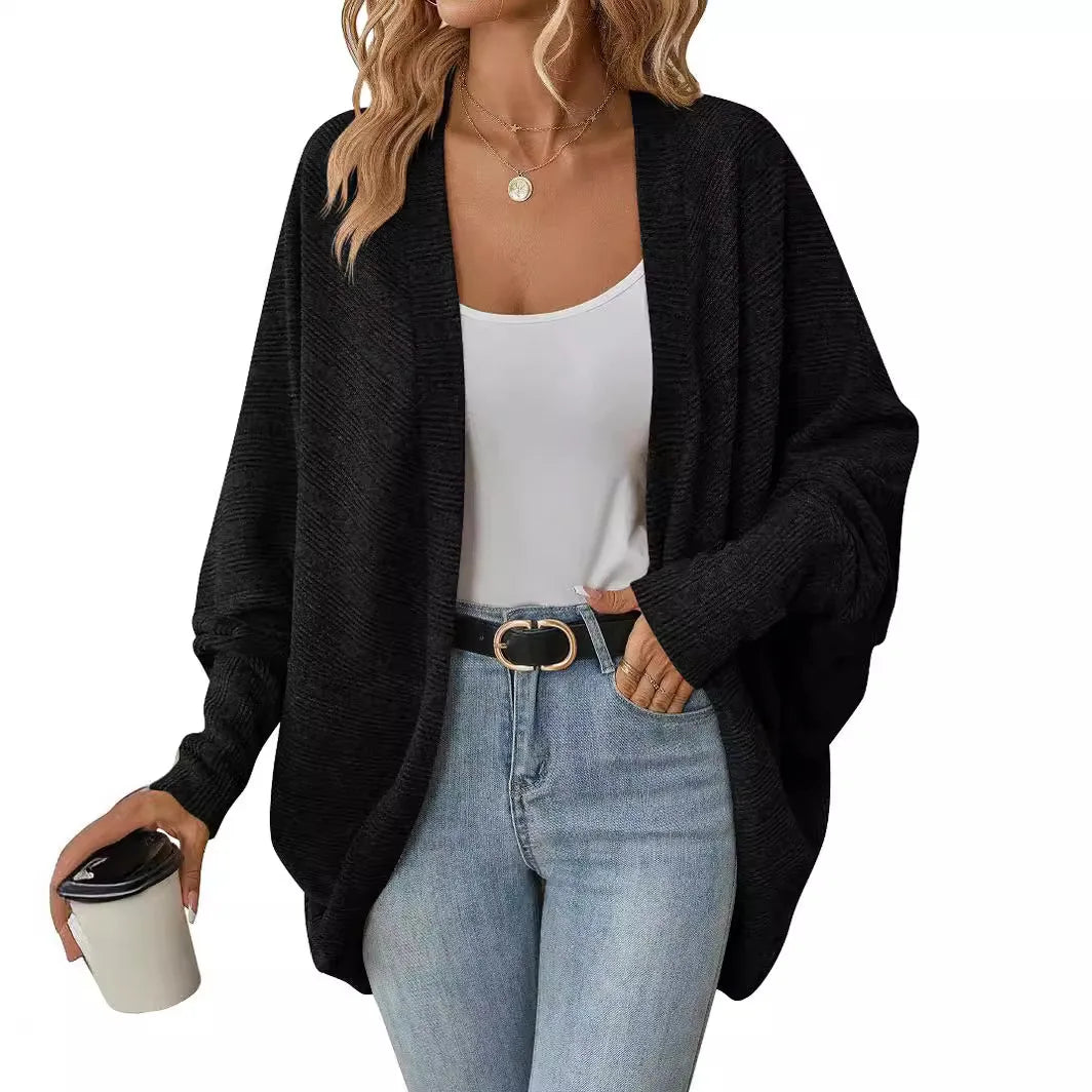 Mune | Women's Mid-Length Elegant Cardigan for Fall and Winter