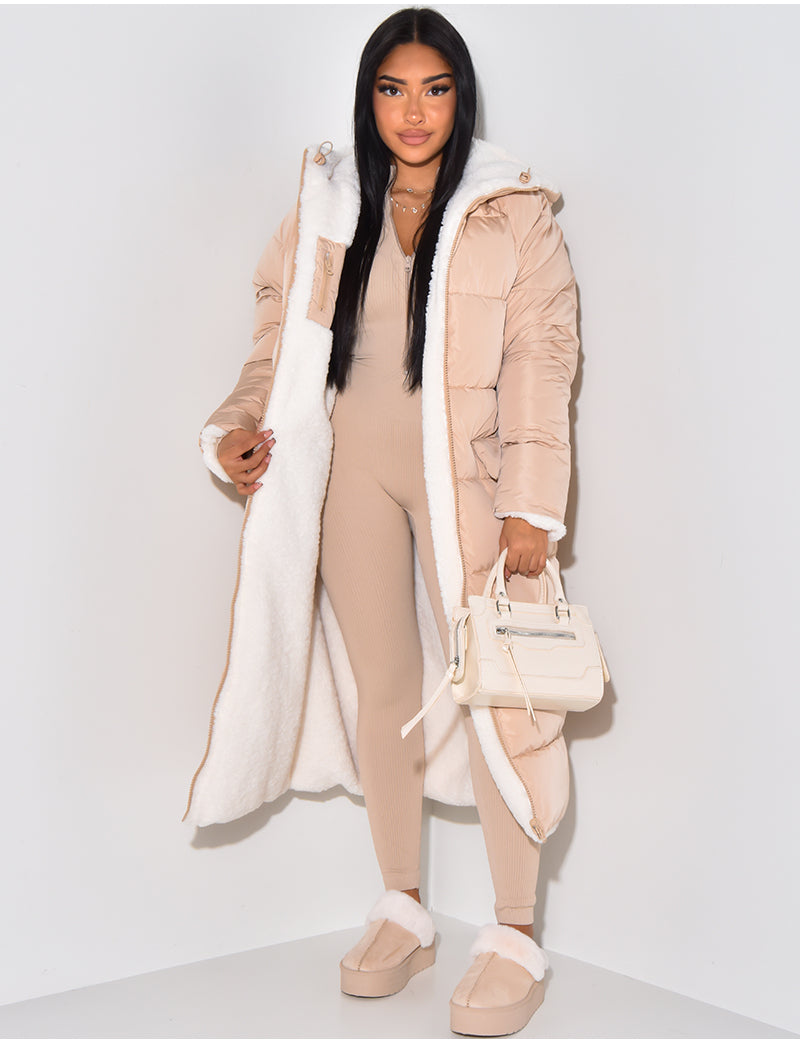 Mune | Long Jacket with Reversible Function