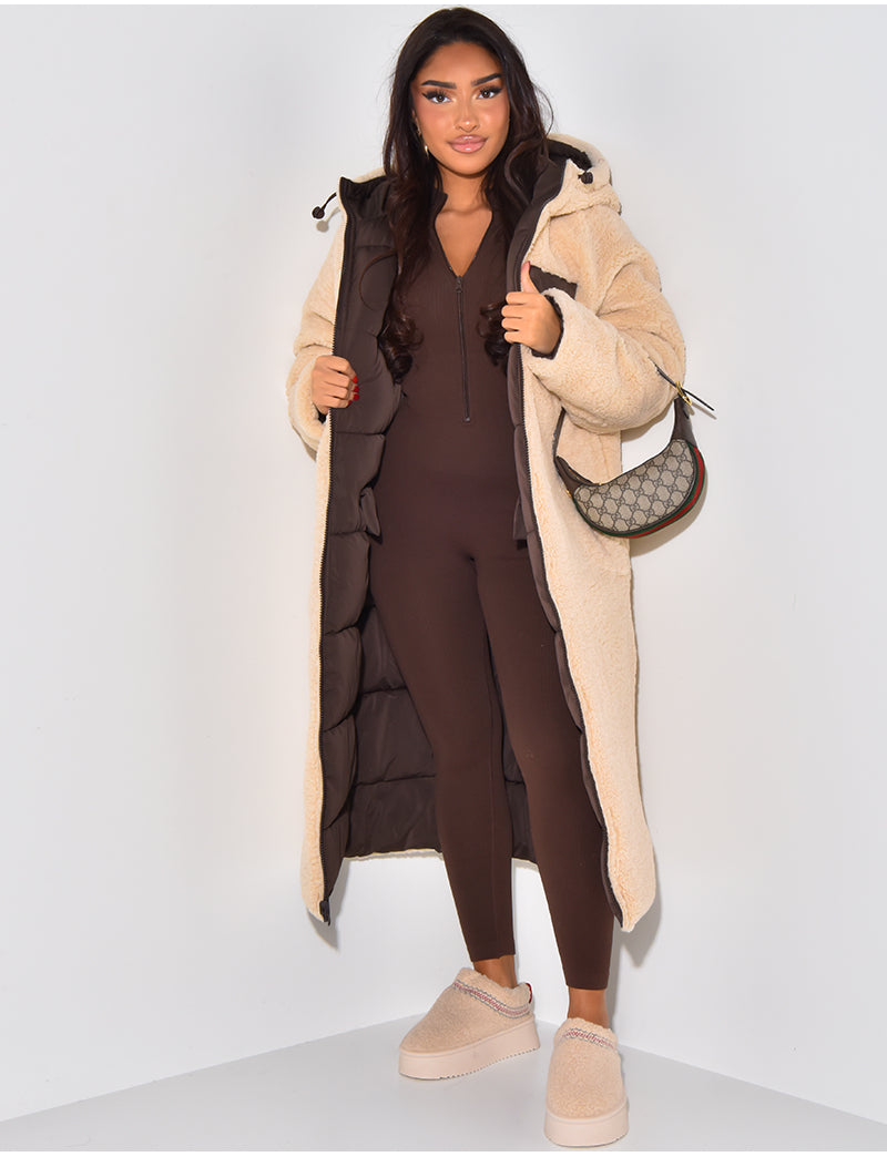 Mune | Long Jacket with Reversible Function