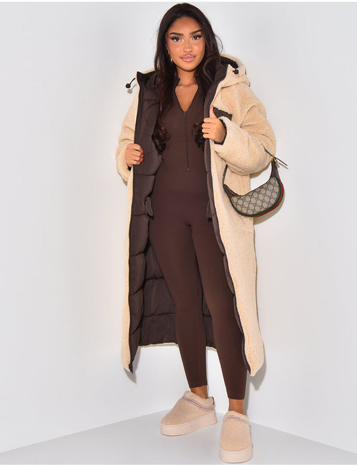 Mune | Long Jacket with Reversible Function