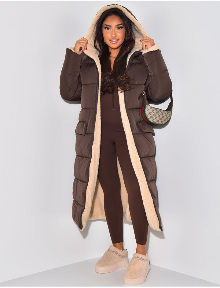 Mune | Long Jacket with Reversible Function