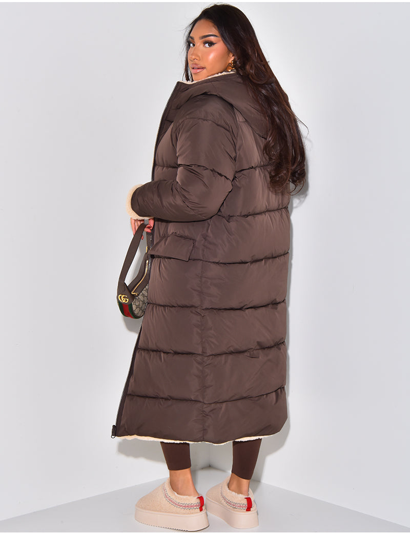 Mune | Long Jacket with Reversible Function