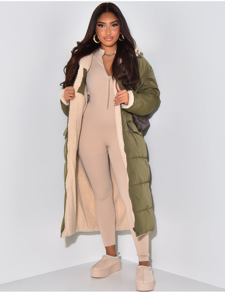 Mune | Long Jacket with Reversible Function