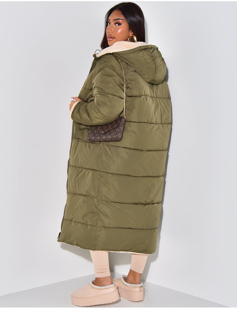 Mune | Long Jacket with Reversible Function