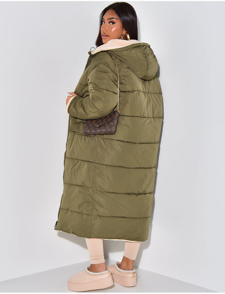 Mune | Long Jacket with Reversible Function