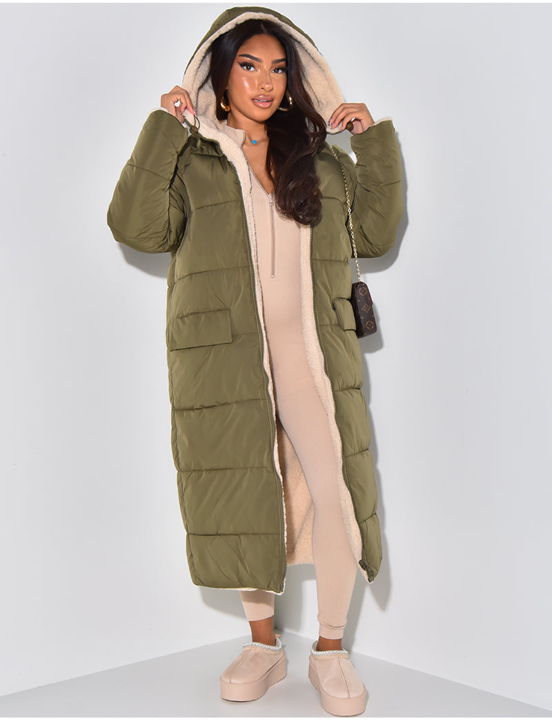 Mune | Long Jacket with Reversible Function
