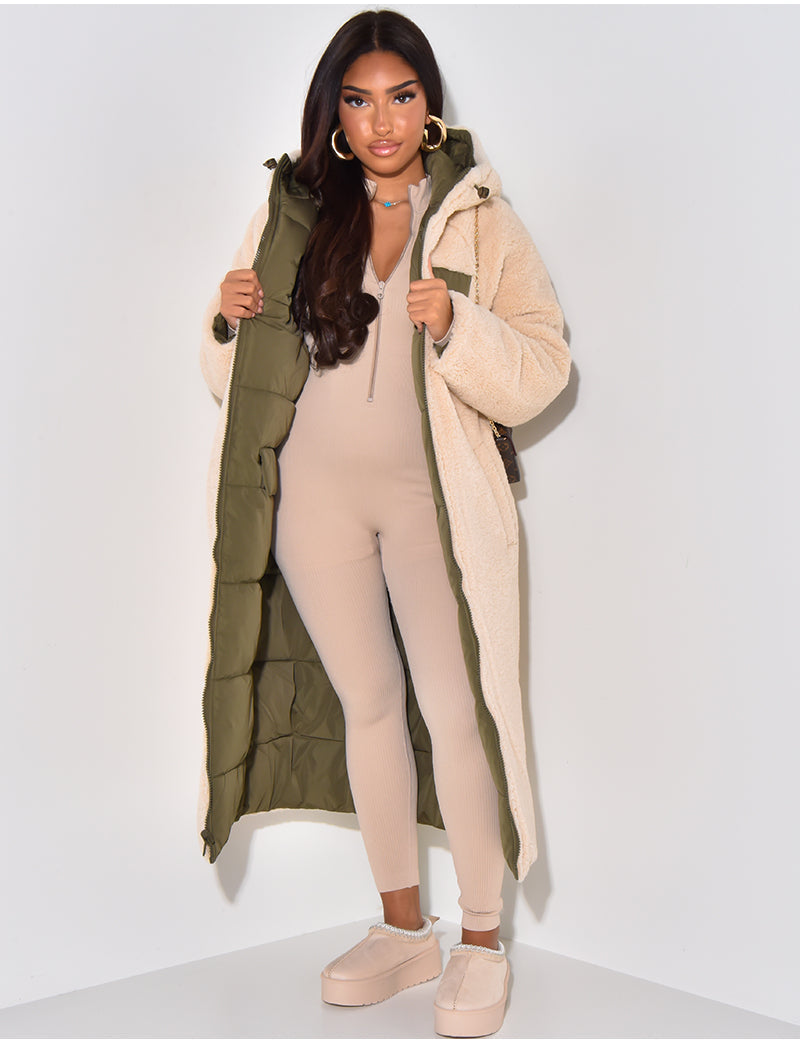 Mune | Long Jacket with Reversible Function