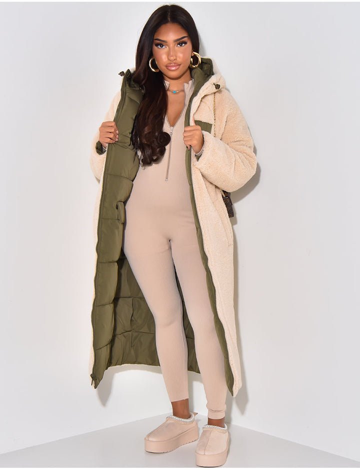Mune | Long Jacket with Reversible Function