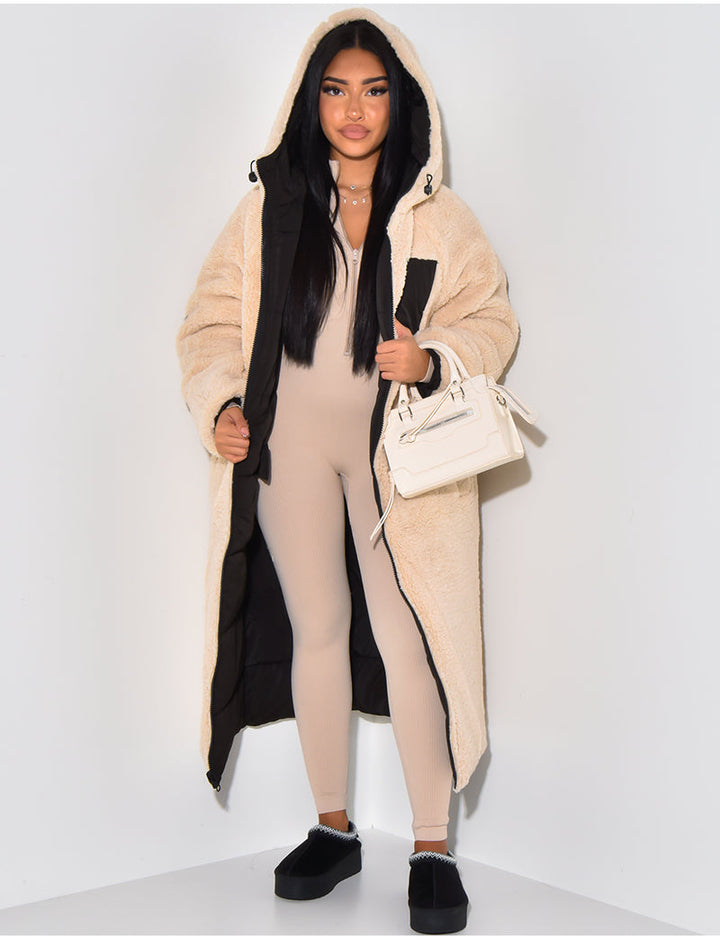 Mune | Long Jacket with Reversible Function