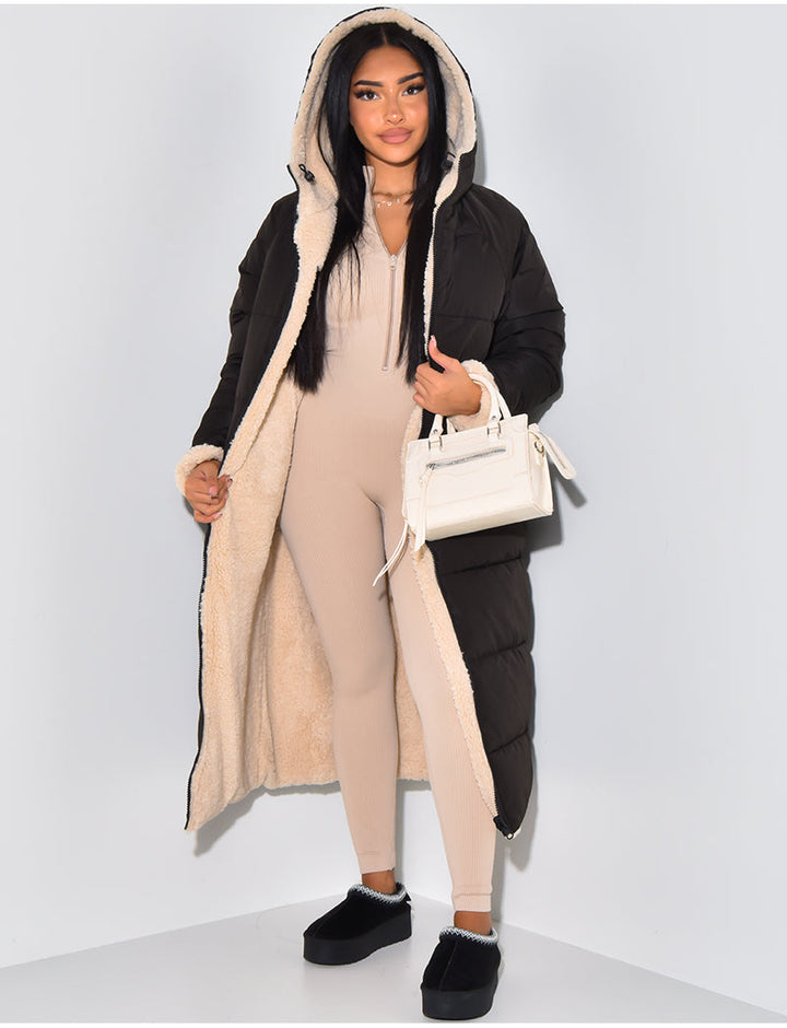 Mune | Long Jacket with Reversible Function