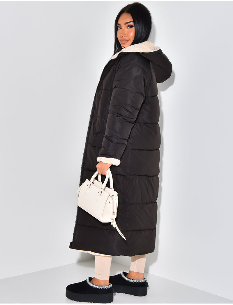 Mune | Long Jacket with Reversible Function