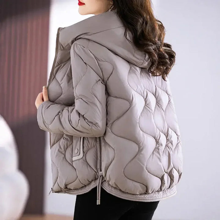 Mune | Women's quilted jacket with hood and zipper