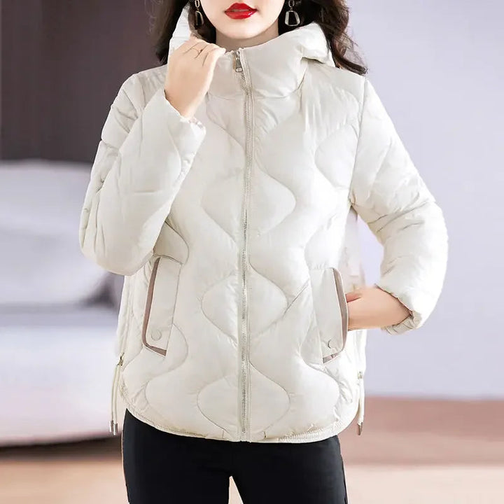 Mune | Women's quilted jacket with hood and zipper
