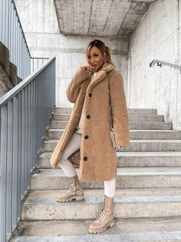 Mune | Cashmere Plush Trench Coat For Women
