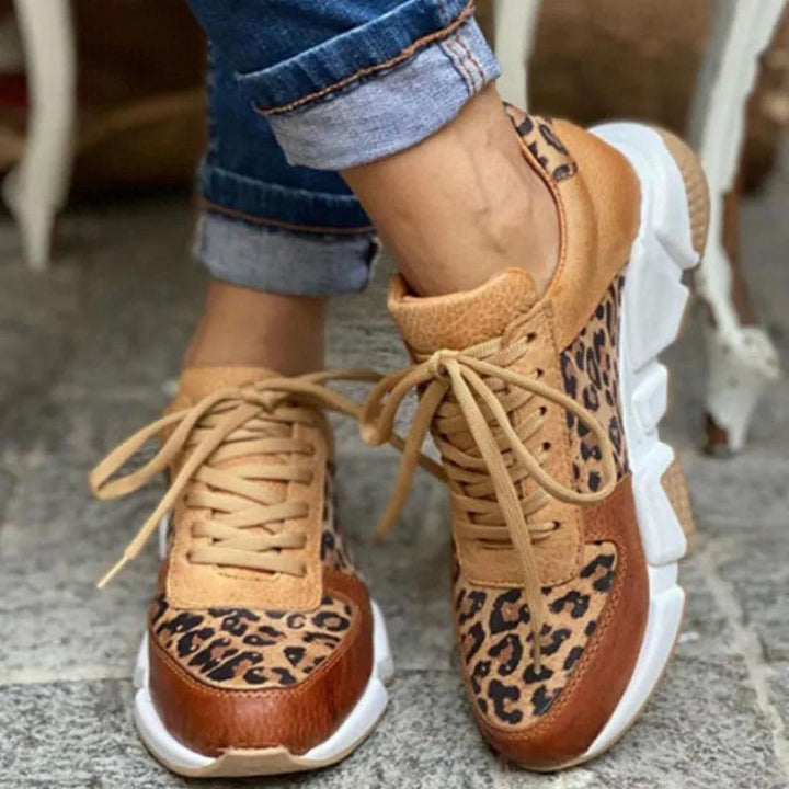Women Running Lace Up Street Sneakers