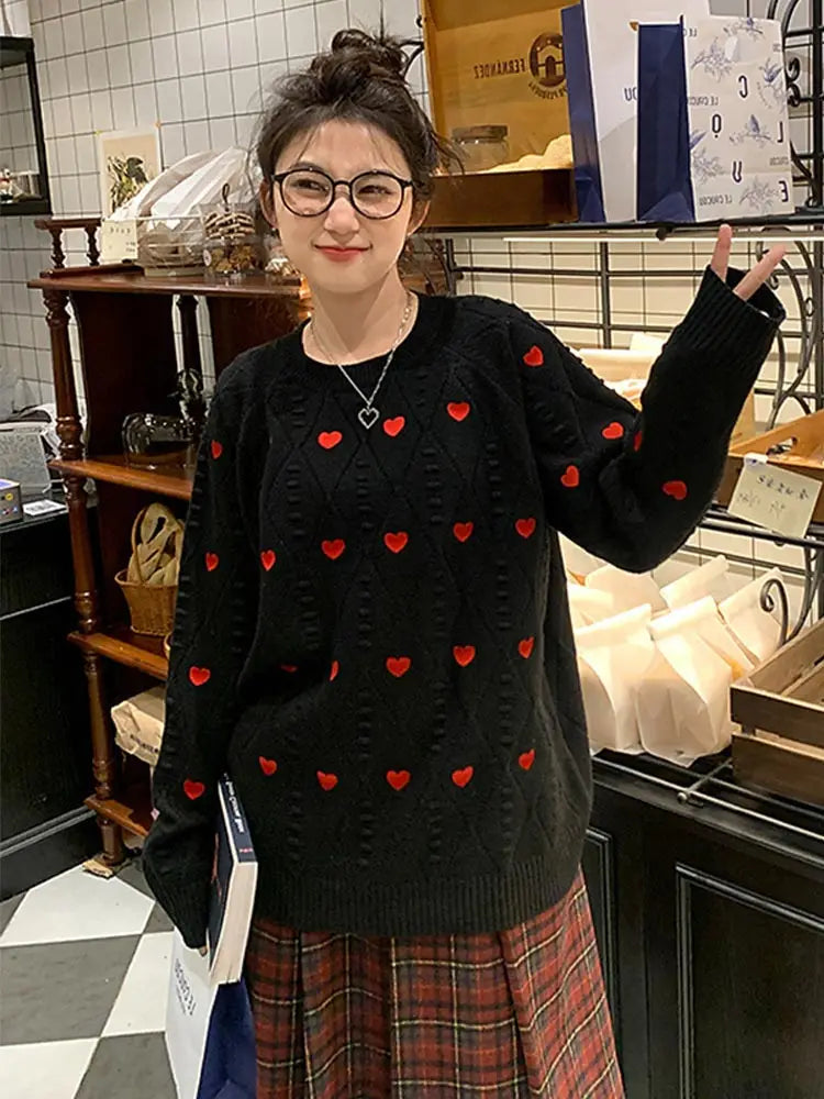 Mune | Soft Women's Sweater with Heart Detail and Feel-Good Factor