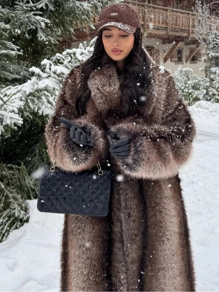 Mune | Long Women's Jacket Faux Fur Women's Jacket Winter