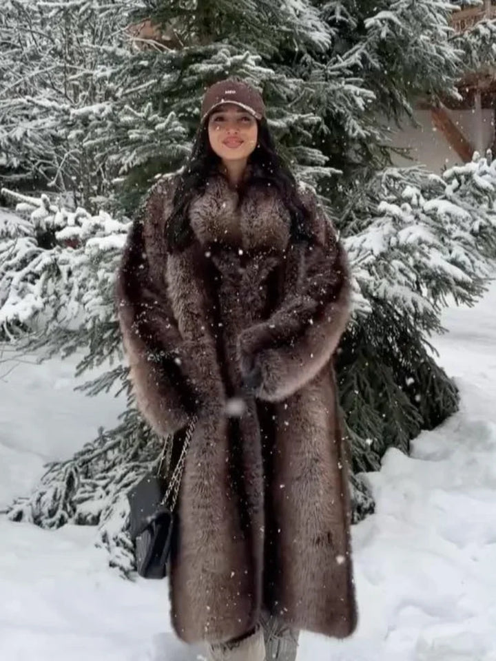 Mune | Long Women's Jacket Faux Fur Women's Jacket Winter