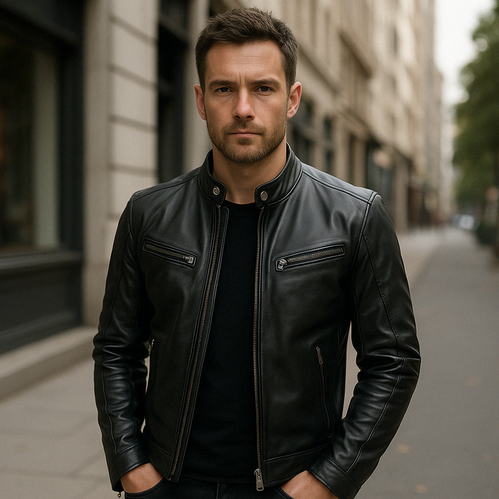 Mune | Leather Jacket - Men's Fashion
