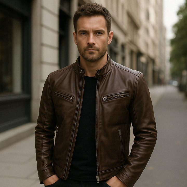 Mune | Leather Jacket - Men's Fashion