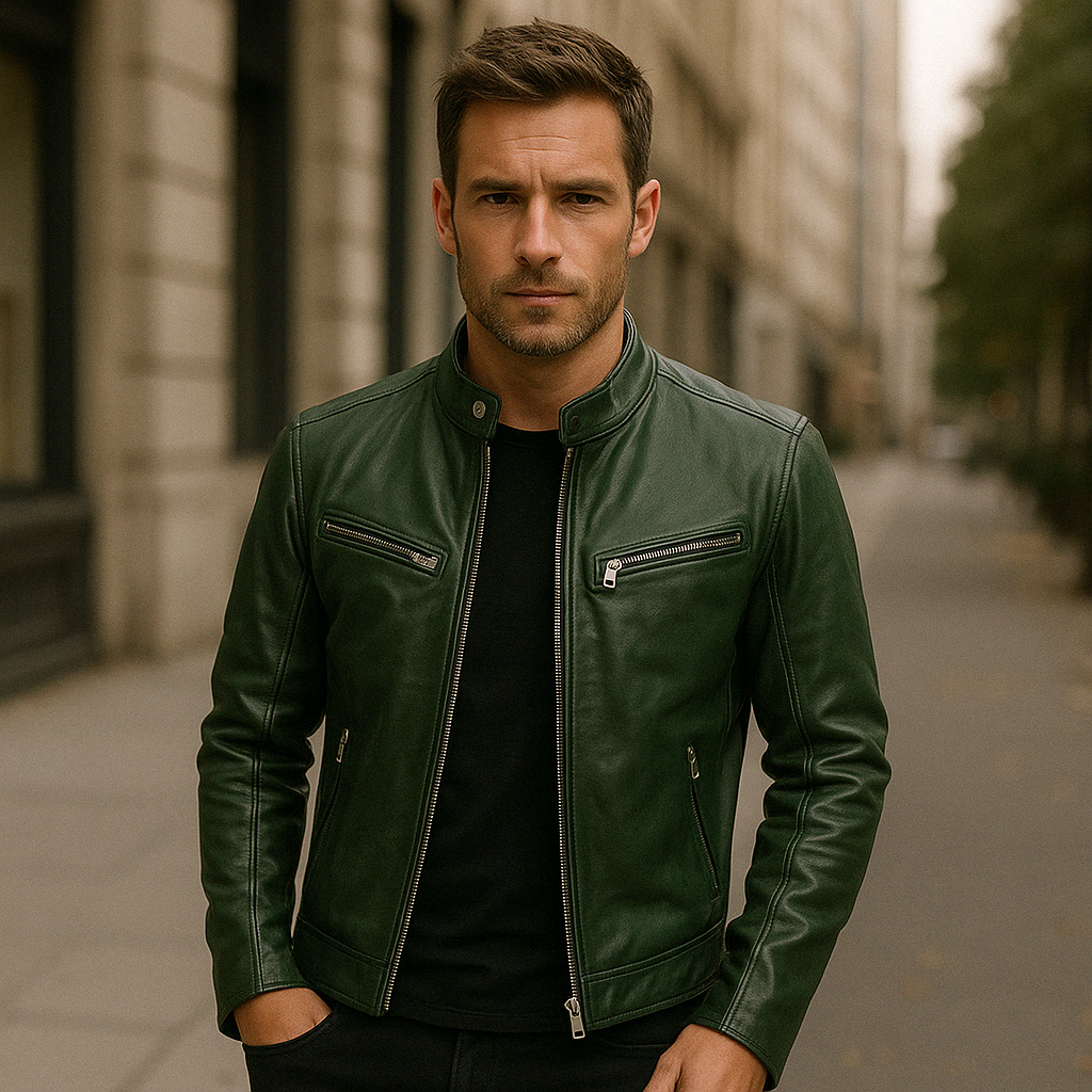 Mune | Leather Jacket - Men's Fashion