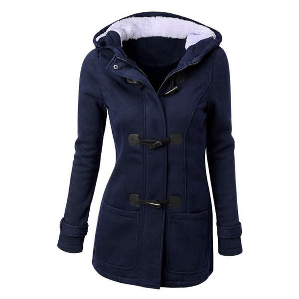 Mune | Women's Casual Winter Jacket with Hood and Drawstring Closure