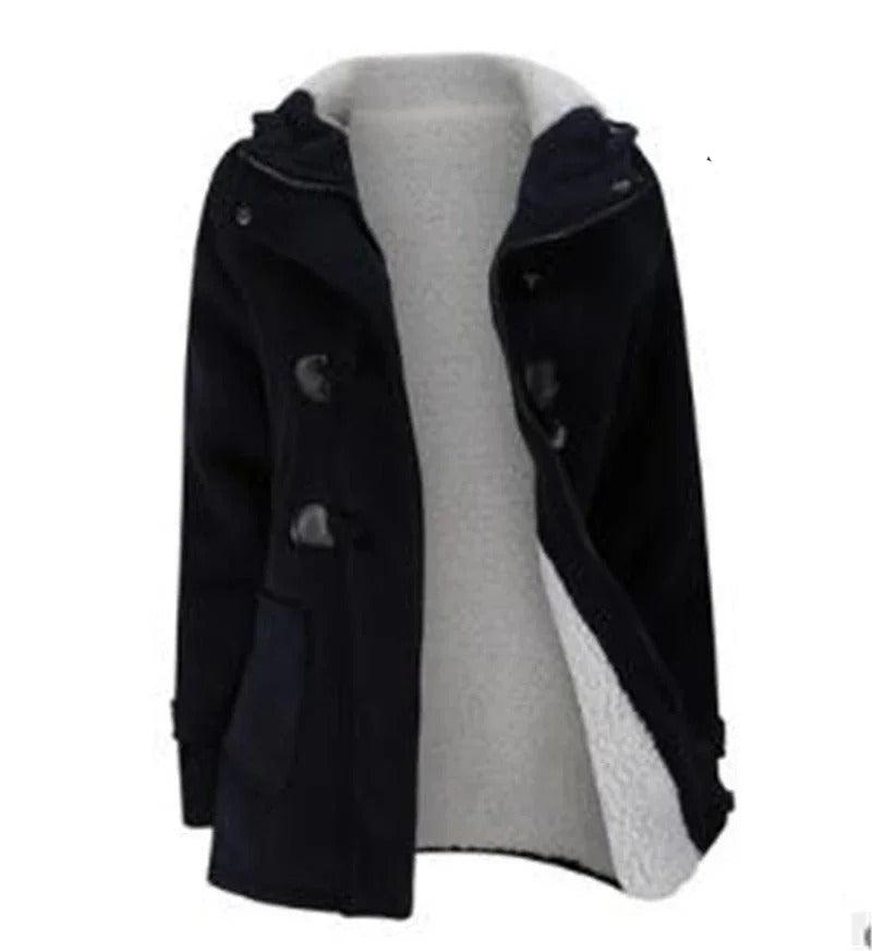 Mune | Women's Casual Winter Jacket with Hood and Drawstring Closure