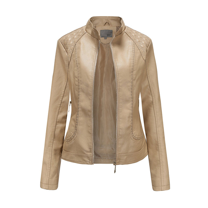 Mune | Stylish leather women's jacket made of genuine leather
