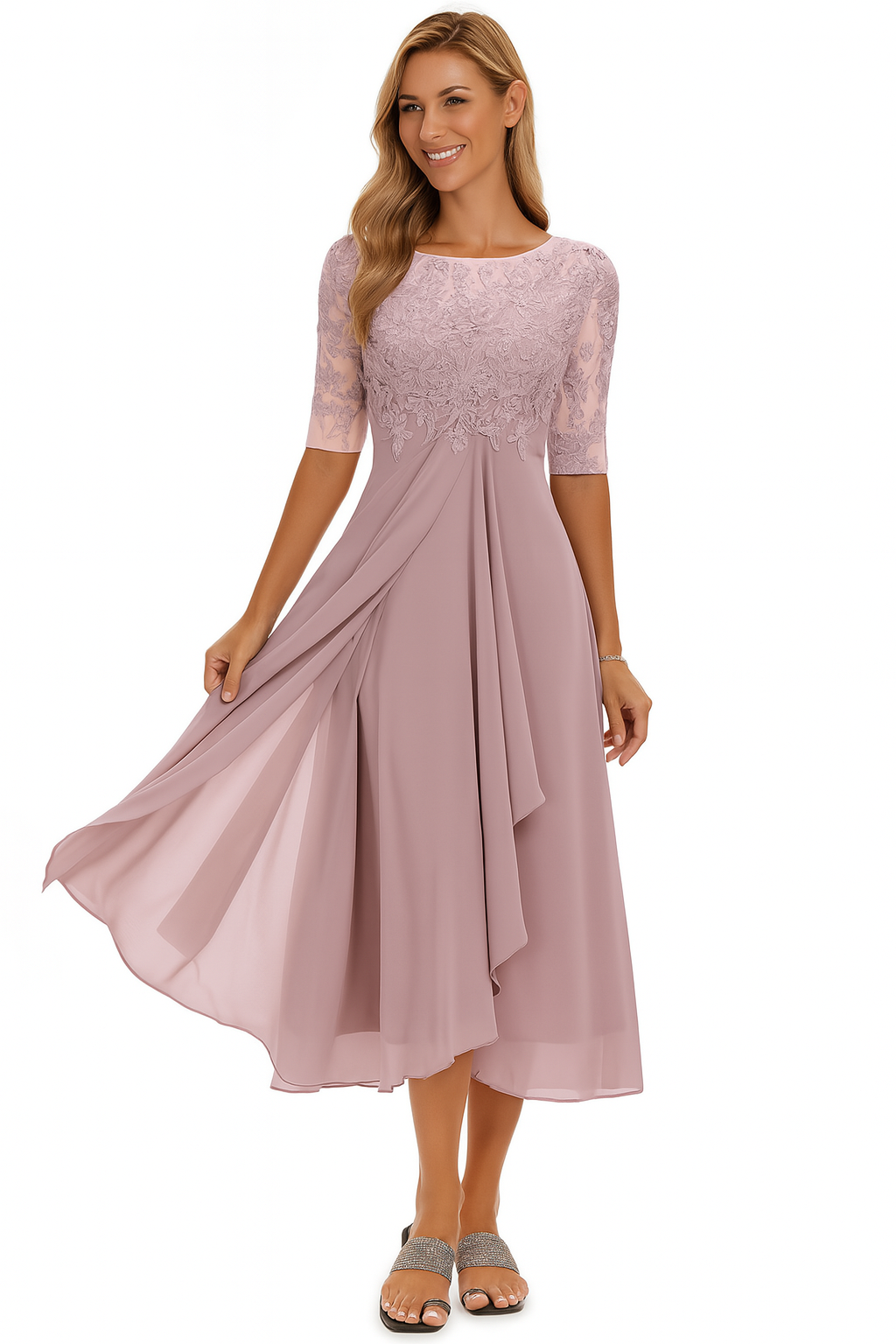 Women’s Summer A Line Midi Dress