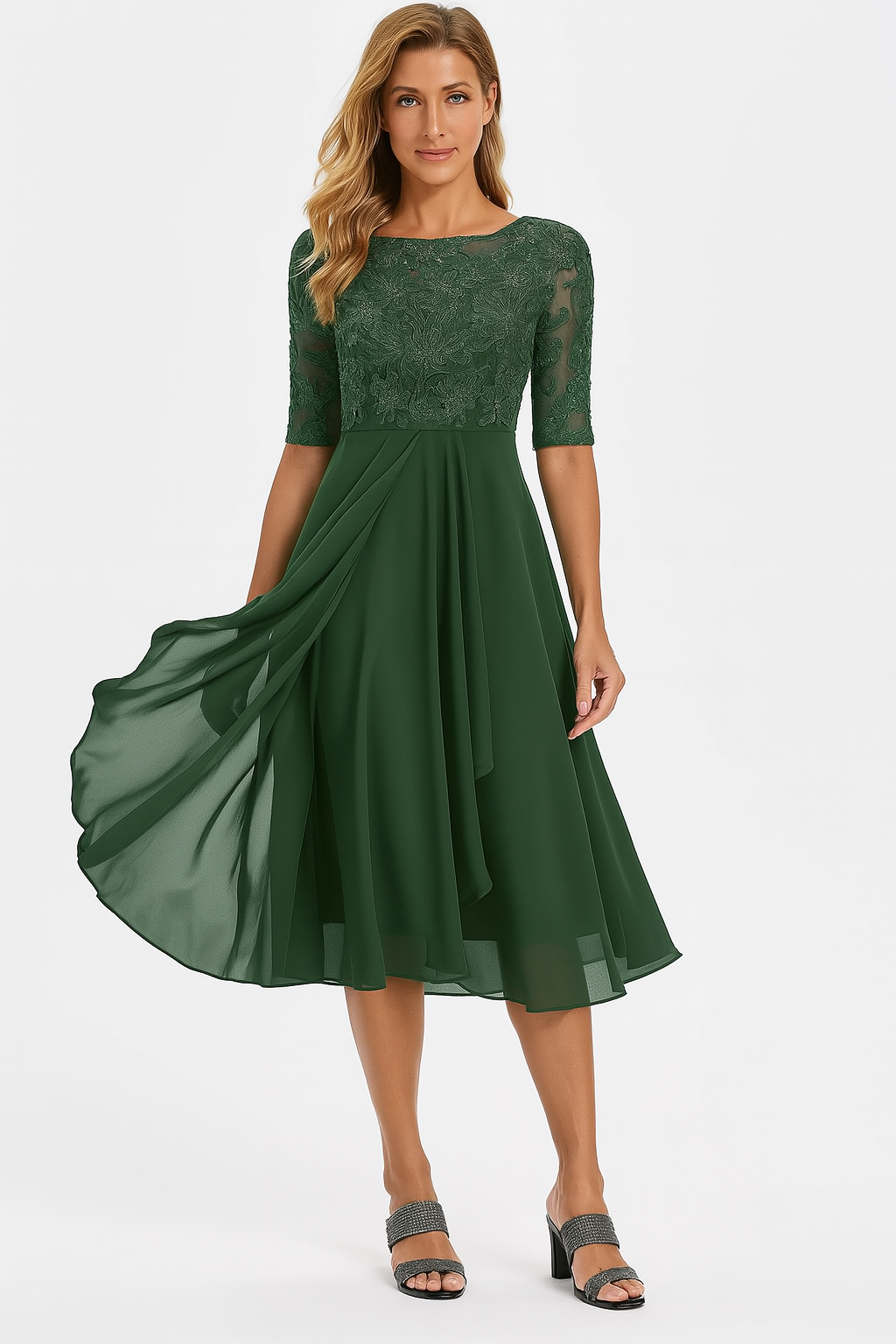 Women’s Summer A Line Midi Dress