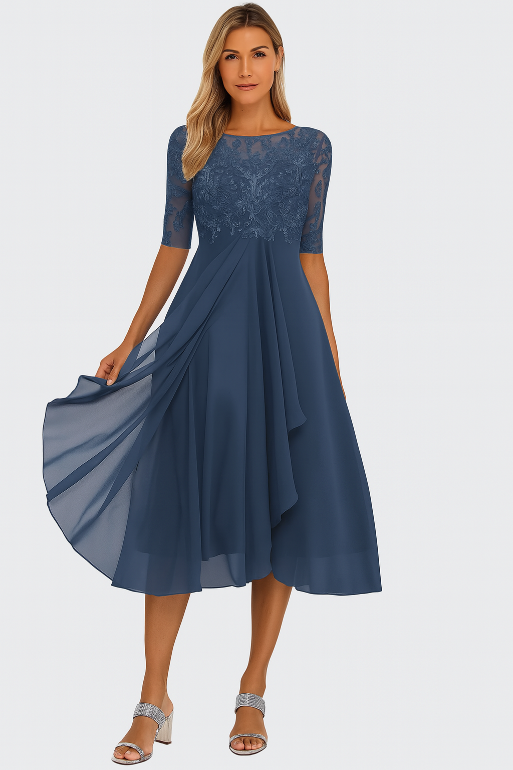 Women’s Summer A Line Midi Dress