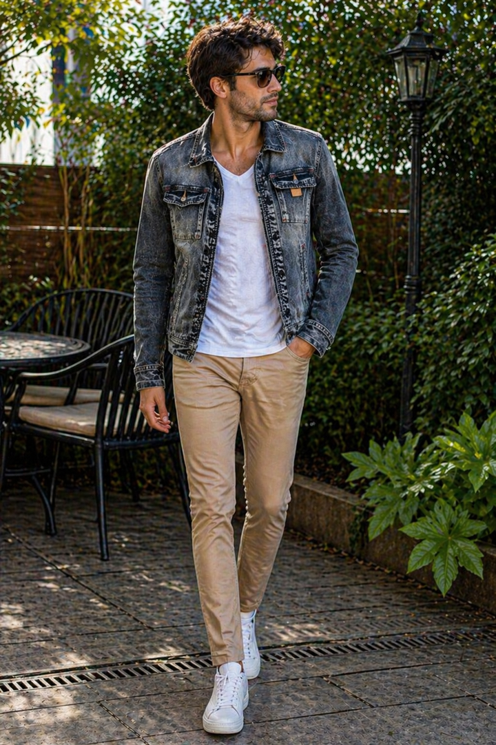 Mune Fashion | Retro Denim Jacket