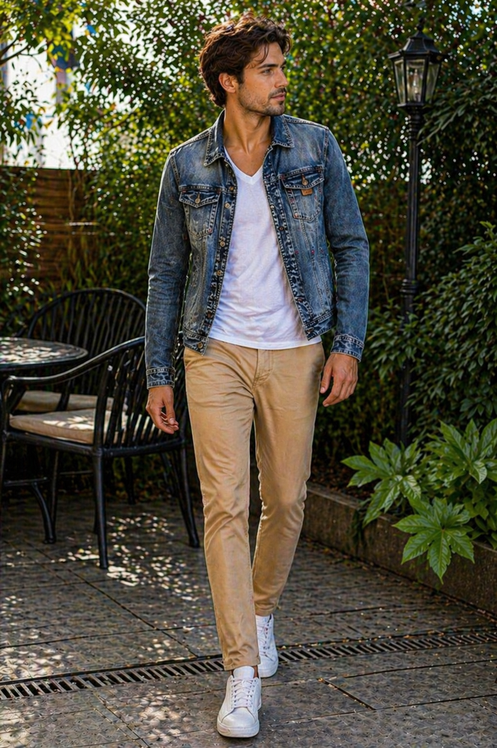 Mune Fashion | Retro Denim Jacket